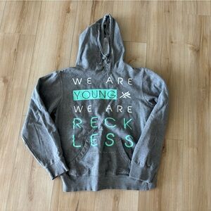 Young and Reckless Gray Hoodie